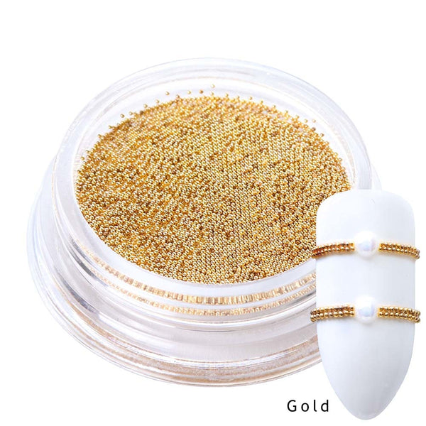 Gold Caviar Beads 0.4MM